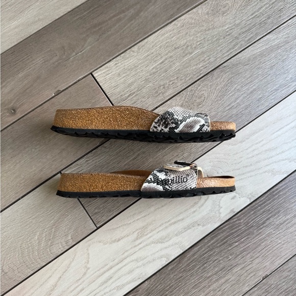 Papillio By Birkenstock Snake Print Madrid Sandals | Size: 36 | Good Condition - Picture 2 of 5